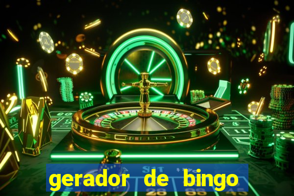 gerador de bingo cha de bebe